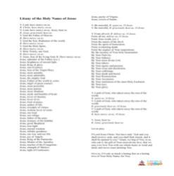 The 2nd and 3rd Commandments of God - Holy Name of Jesus - Grade 6-8